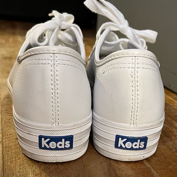 Keds Triple Kick platform sneaker in white - Picture 5 of 10